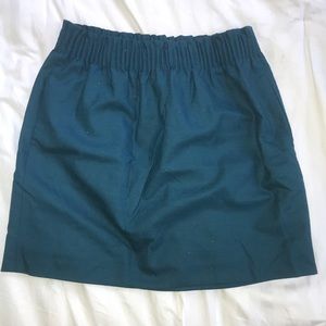 Teal skirt from JCrew